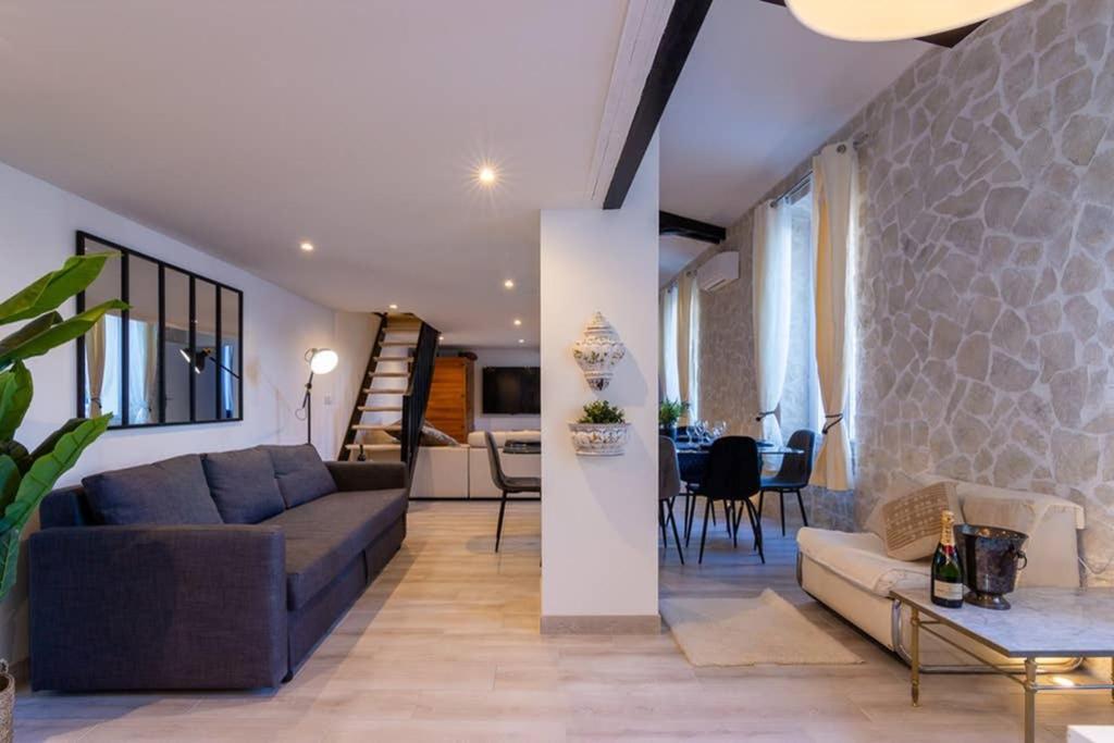 Penthouse Loft 5Min Palais Des Festivals And Beach Terrace View On Castle Cannes Eksteriør billede